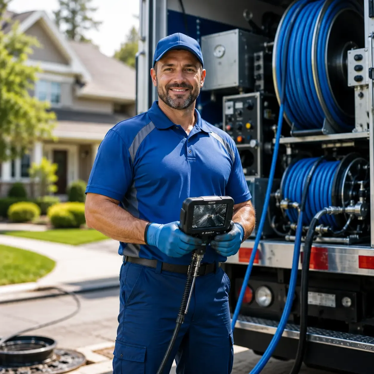 Local outdoor drain cleaning specialists in Blue Mound, IL